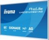 IIYAMA Monitor interaktywny 65 cali LH6581UHSG-1AG 24/7,VA,ANDROID 14,4K, 2x10W, WiFi,    UCHWYT ŚCIENNY, 2xHDMI, USB-C, RJ45, IR, 2xUSB, WHITE